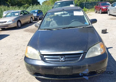 2001 Honda Civic Lx from USA, damaged, VIN 2HGES15521H602505